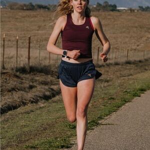 Tracksmith Midnight Blue Racerback Tank